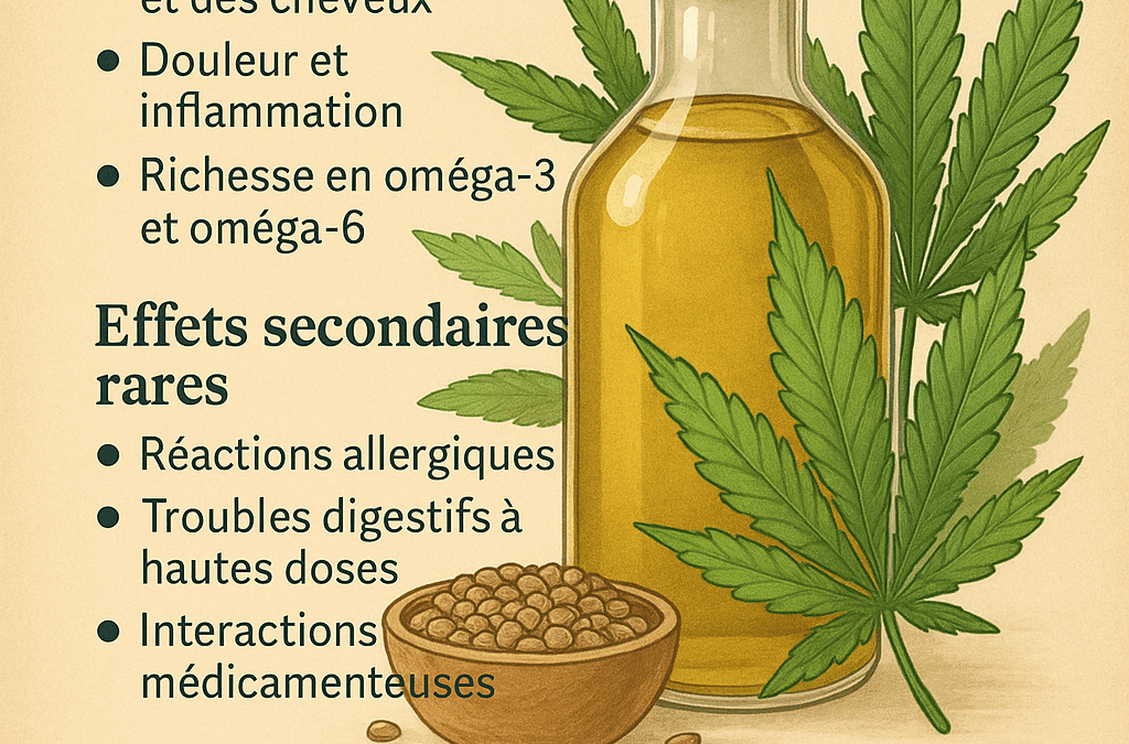 Huile de chanvre : est-elle vraiment sans danger ? Ce que disent les experts