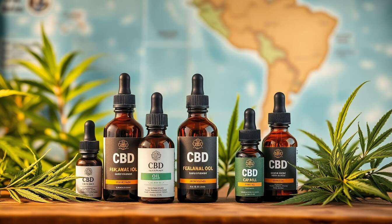 Réglementations du cbd en amérique du sud