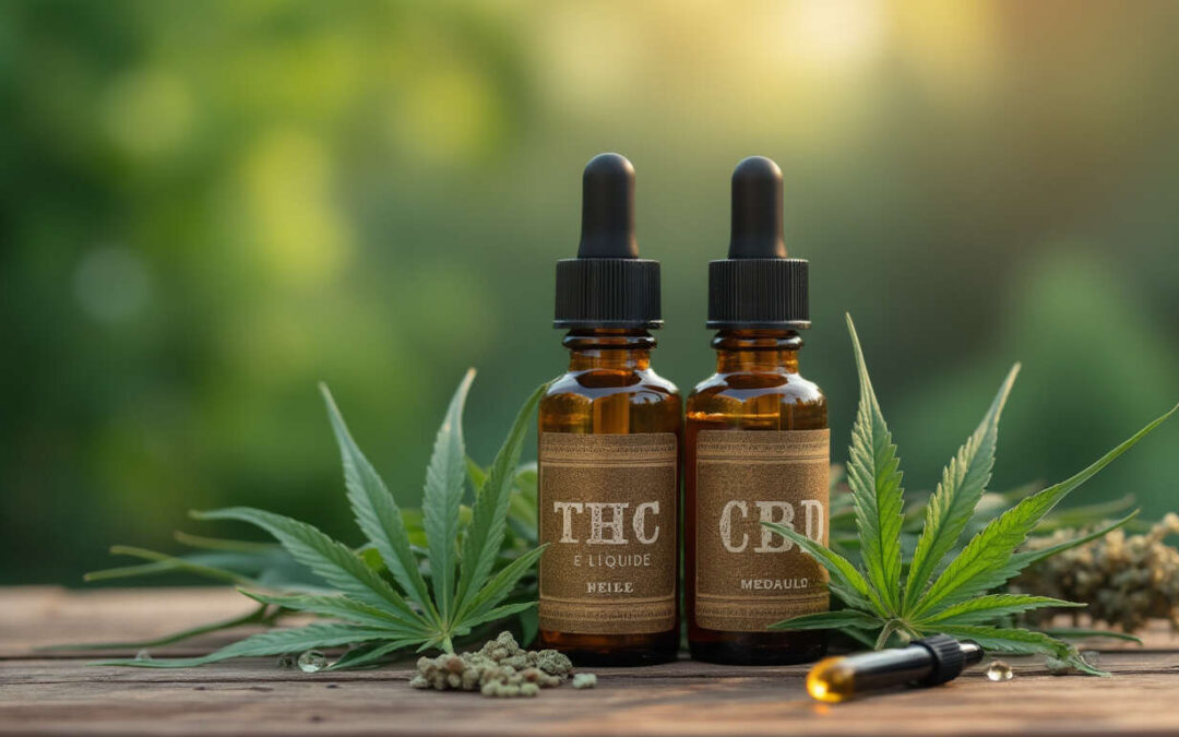 Différences entre l’huile THC et l’e-liquide CBD