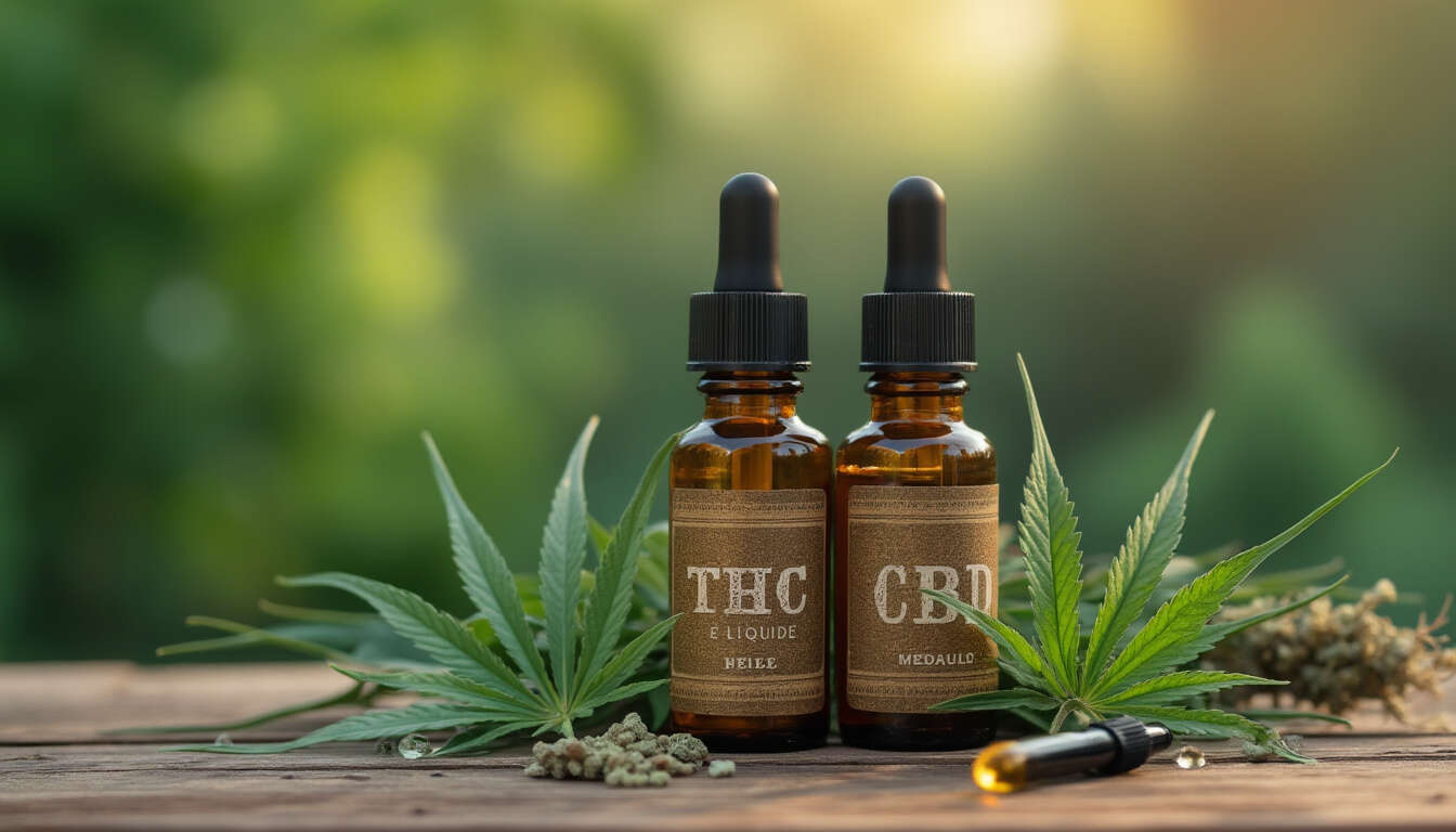 Différences entre l'huile THC et l'e-liquide CBD