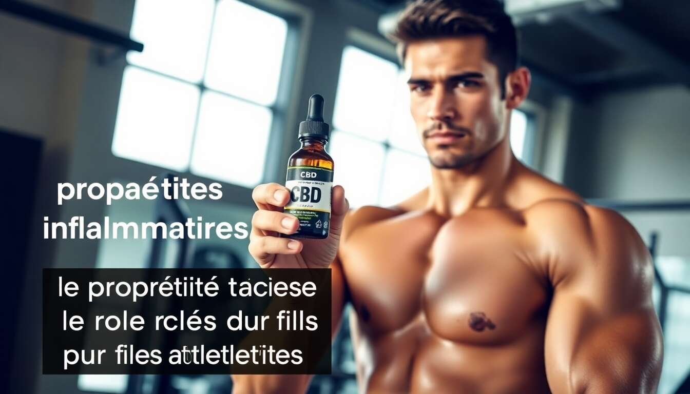 Propriétés anti-inflammatoires : le rôle clé du cbd pour les athlètes