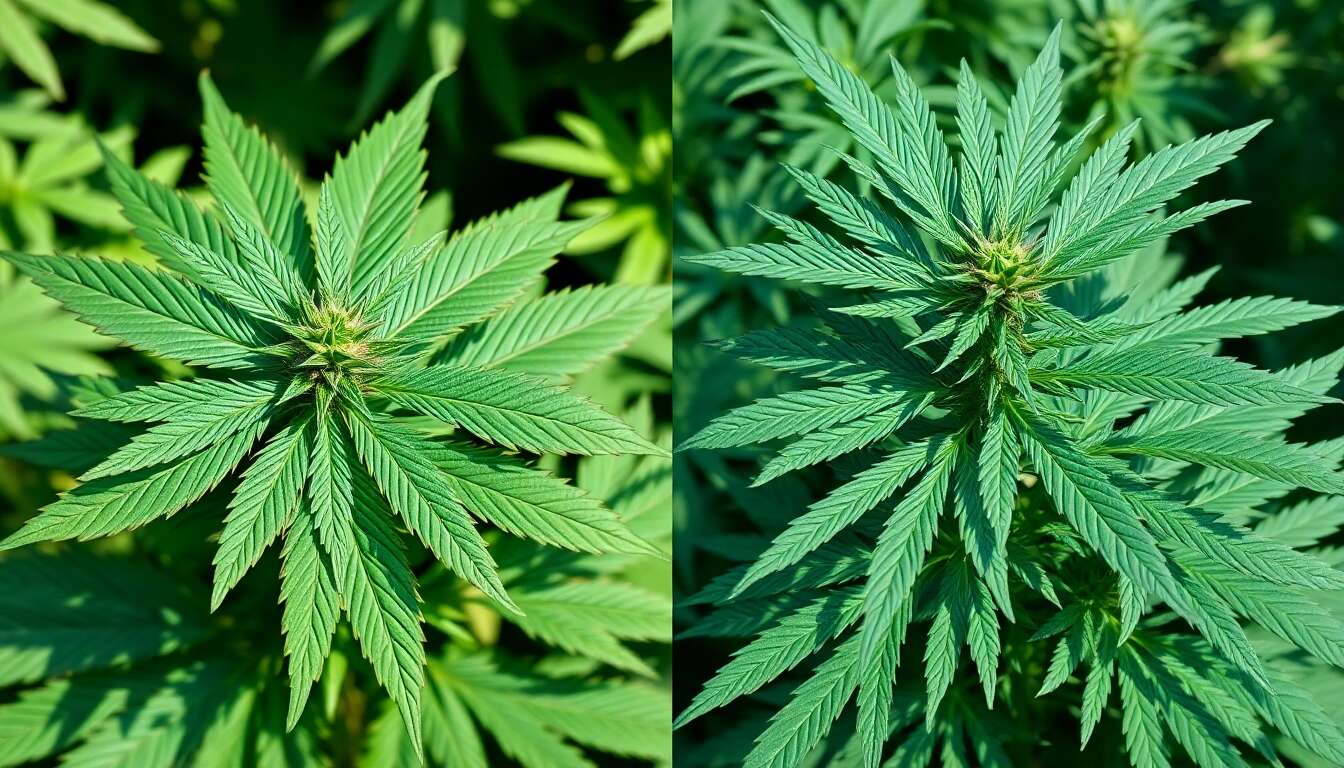 Apparence distincte des plantes