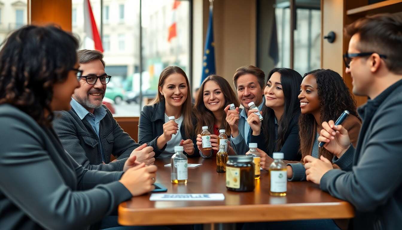 Position de l'union européenne sur le cbd