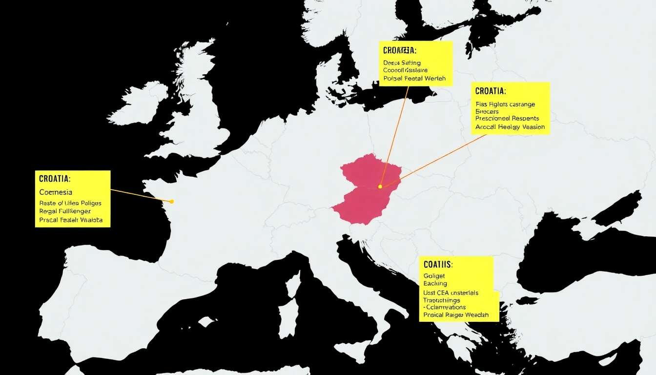 Croatie : vente libre et mesures pour le cannabis médical