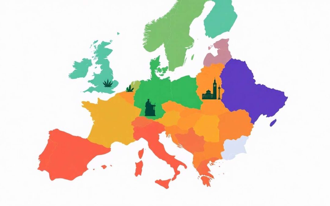 Lois sur le CBD en Europe : panorama par pays