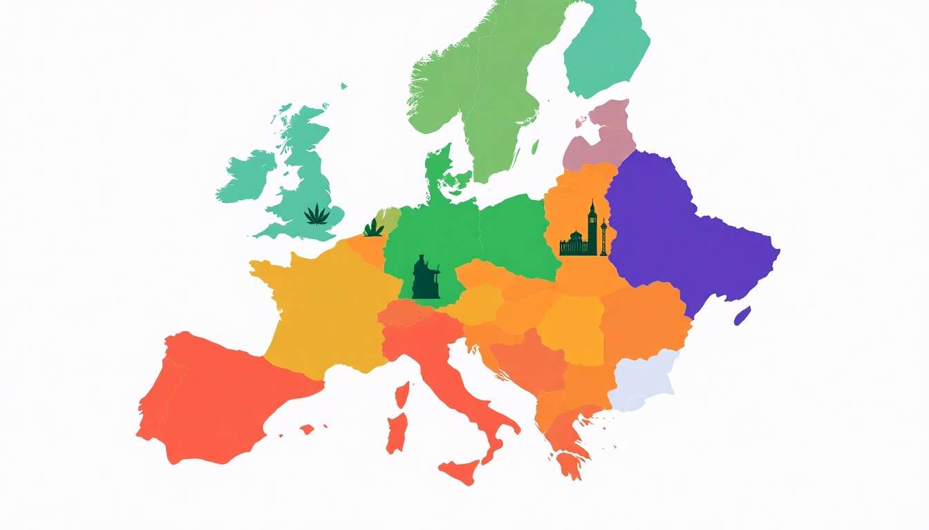 Lois sur le CBD en Europe : panorama par pays