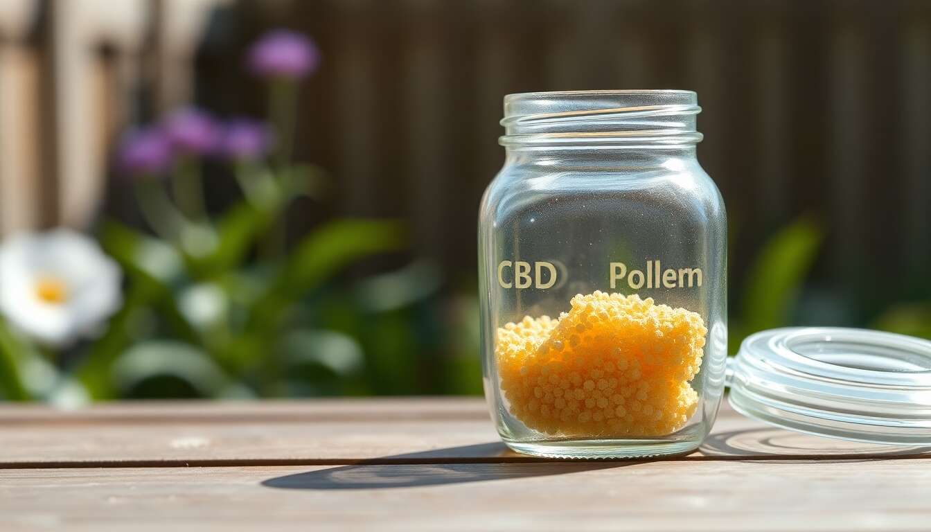 Définition et composition du pollen de cbd