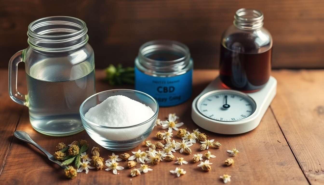 Comment préparer un sirop de CBD maison ?