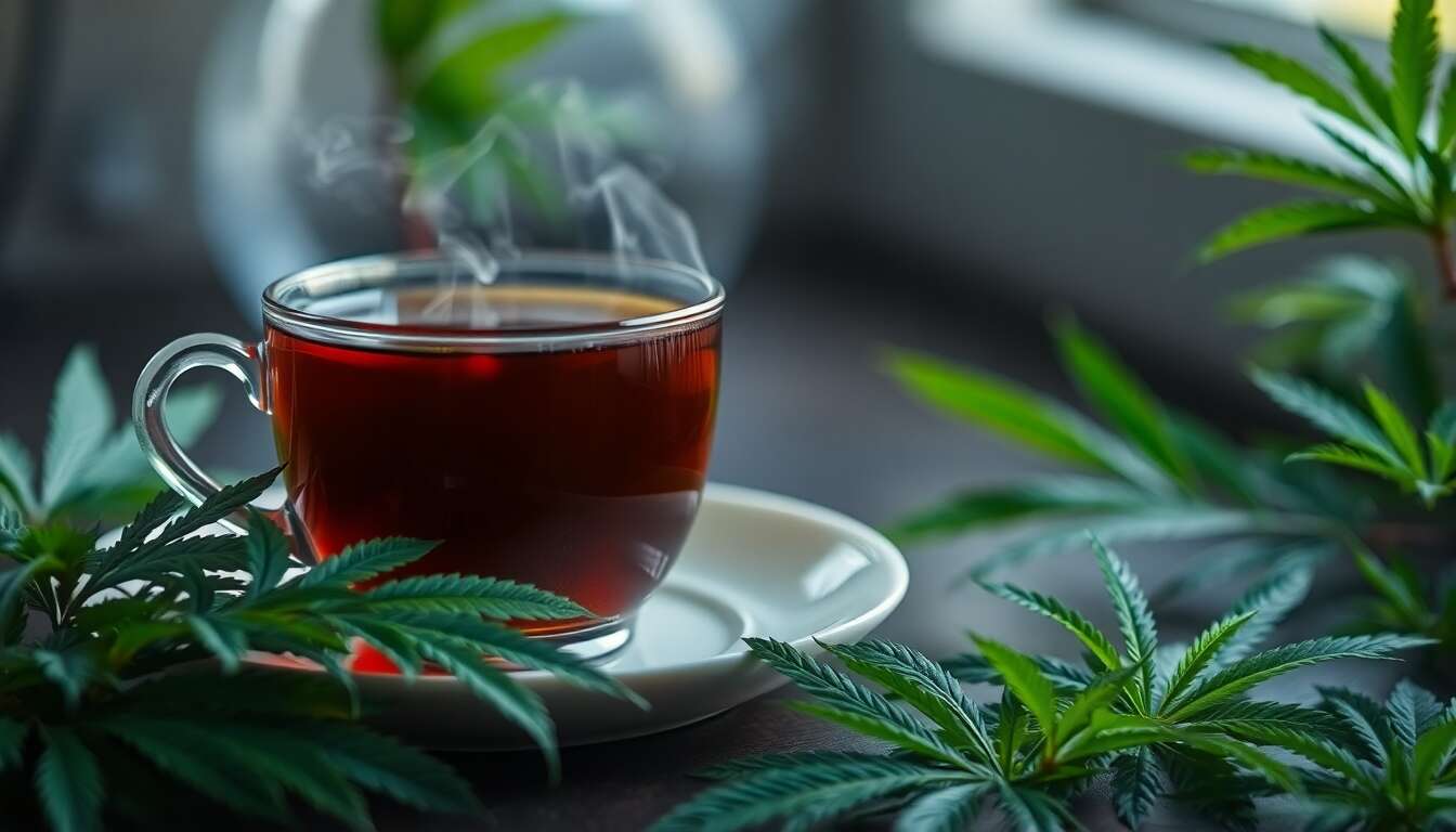 Infusion au CBD : soulager la douleur naturellement