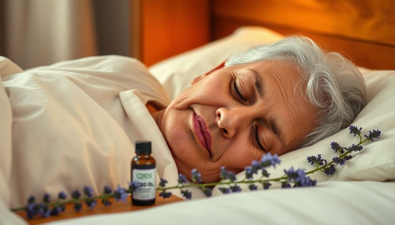 Le cbd comme aide au sommeil chez les seniors