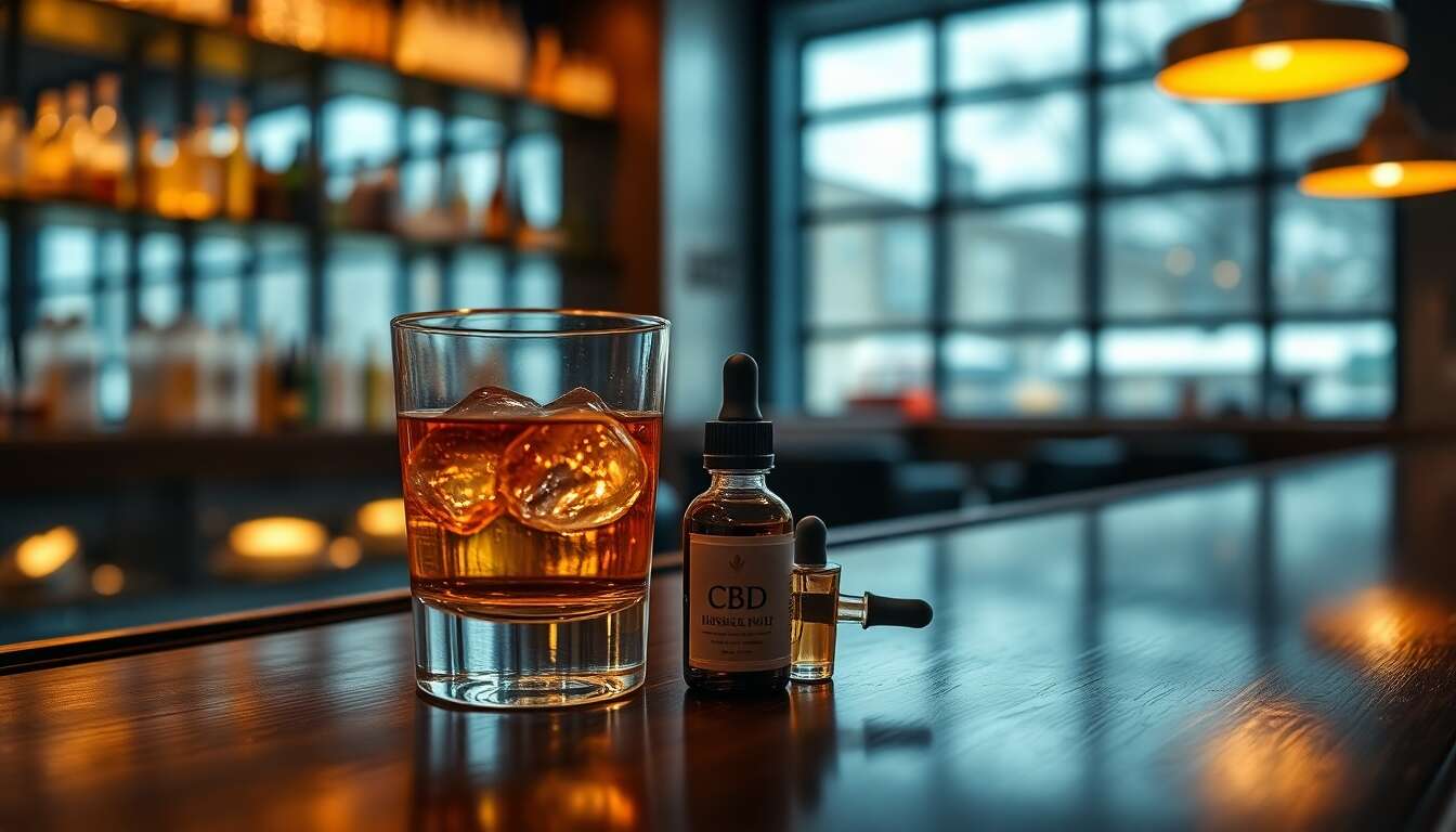 Comparaison des effets du cbd et de l'alcool