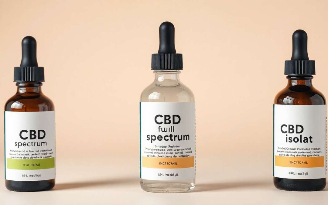 Différences entre CBD Full Spectrum, broad Spectrum et Isolat