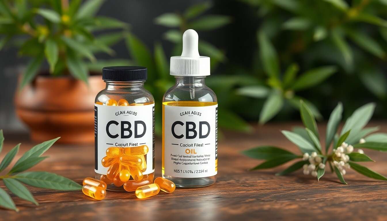 Comparaison entre gélules de cbd et huile de cbd