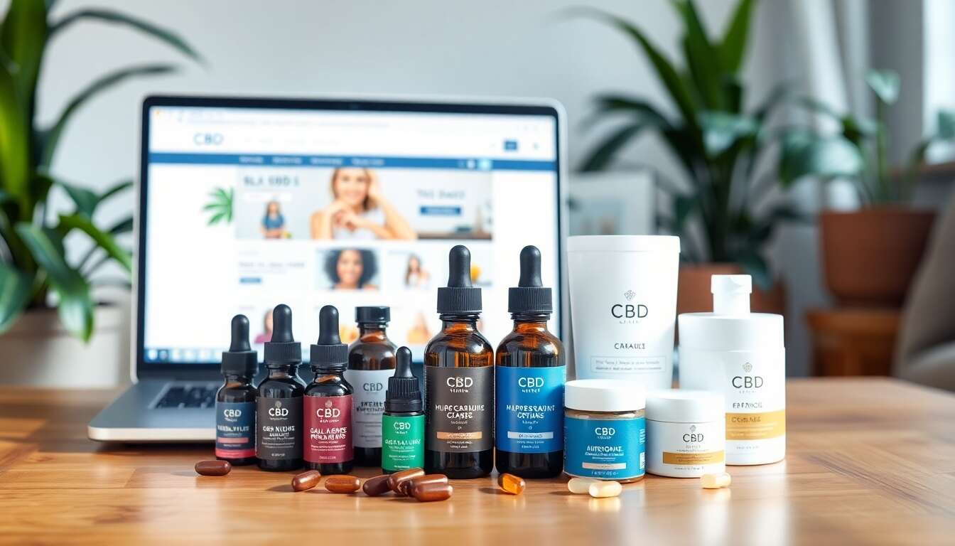 Variété des produits disponibles en ligne