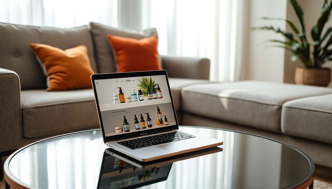 Confort et discrétion de l'achat en ligne