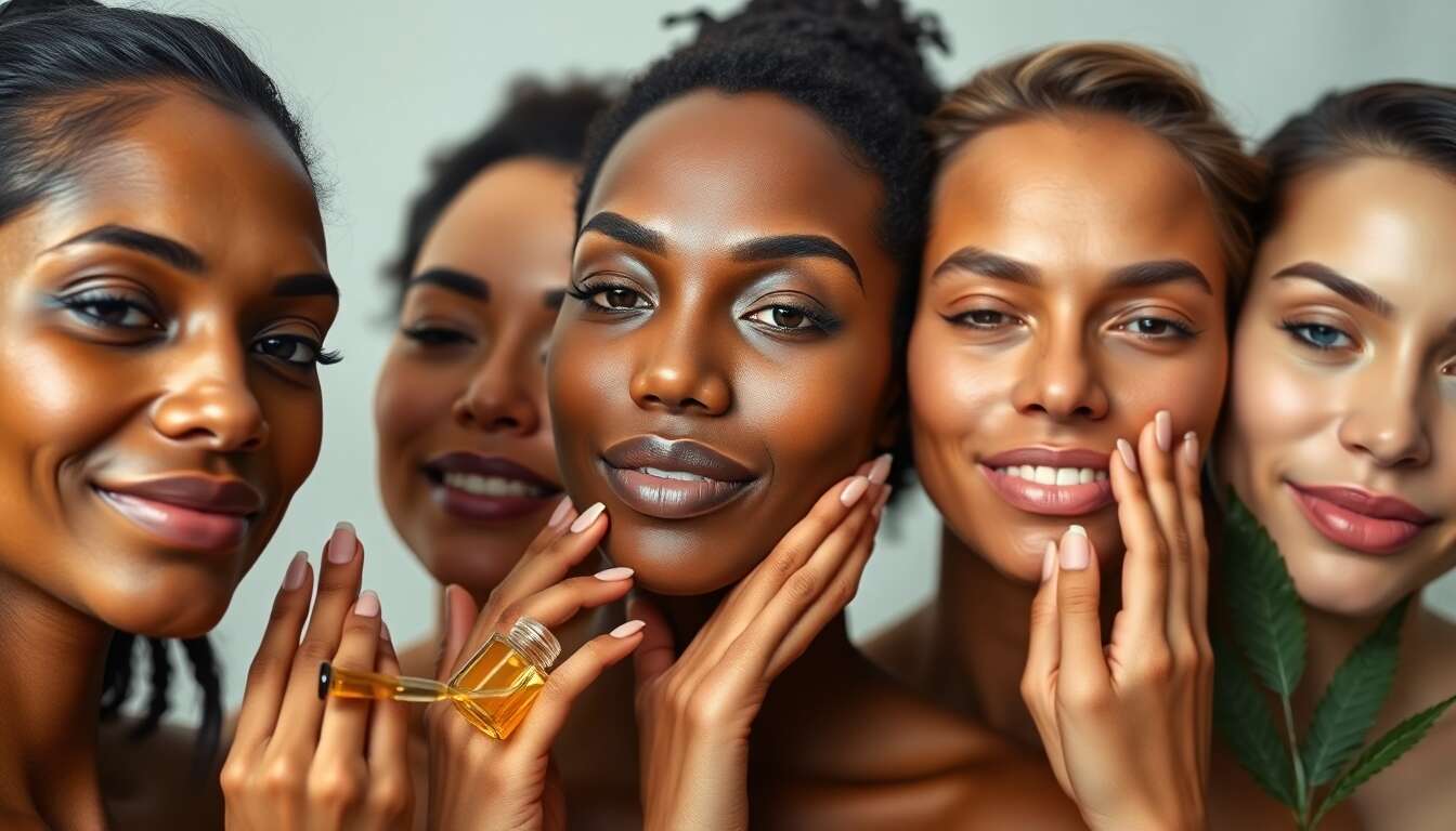Comprendre l'action du cbd sur différents types de peau
