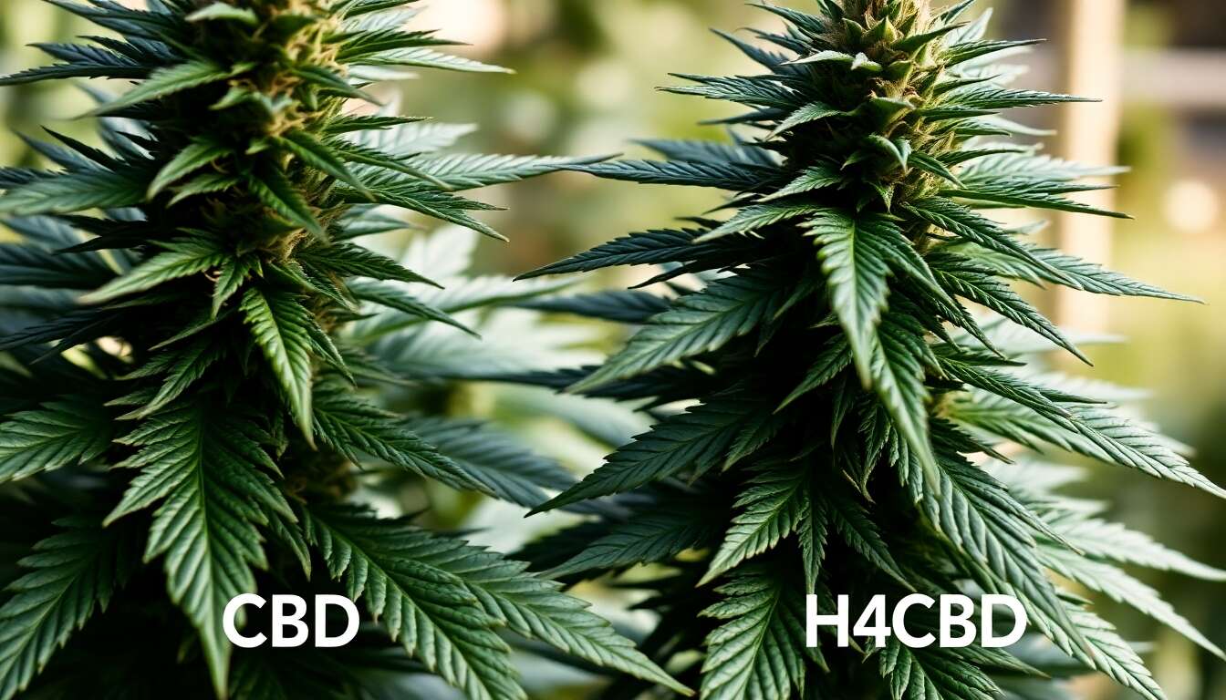 Différence entre CBD et H4CBD : tout savoir