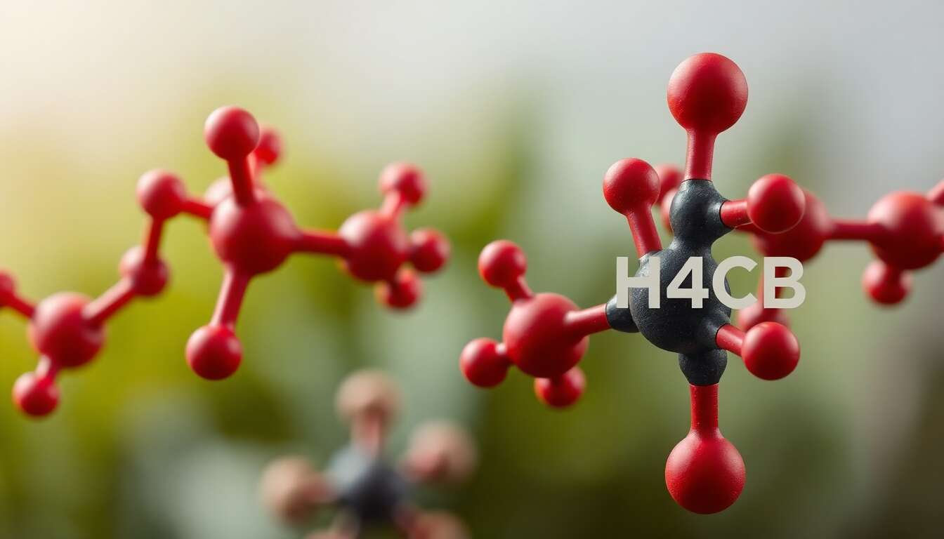 Différences de structure moléculaire entre h4cbd et cbd