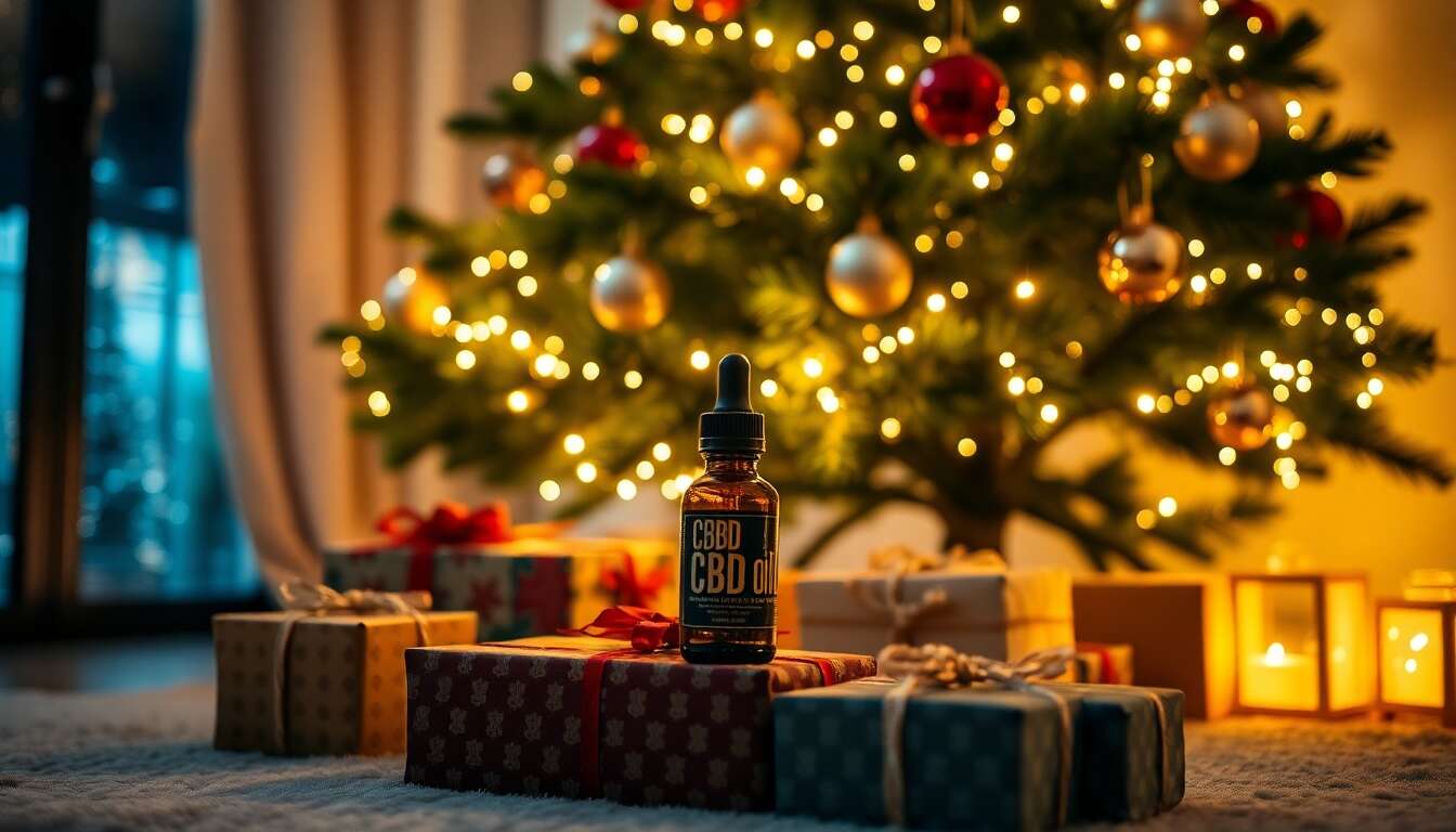 Les huiles de cbd : une escapade relaxante sous le sapin