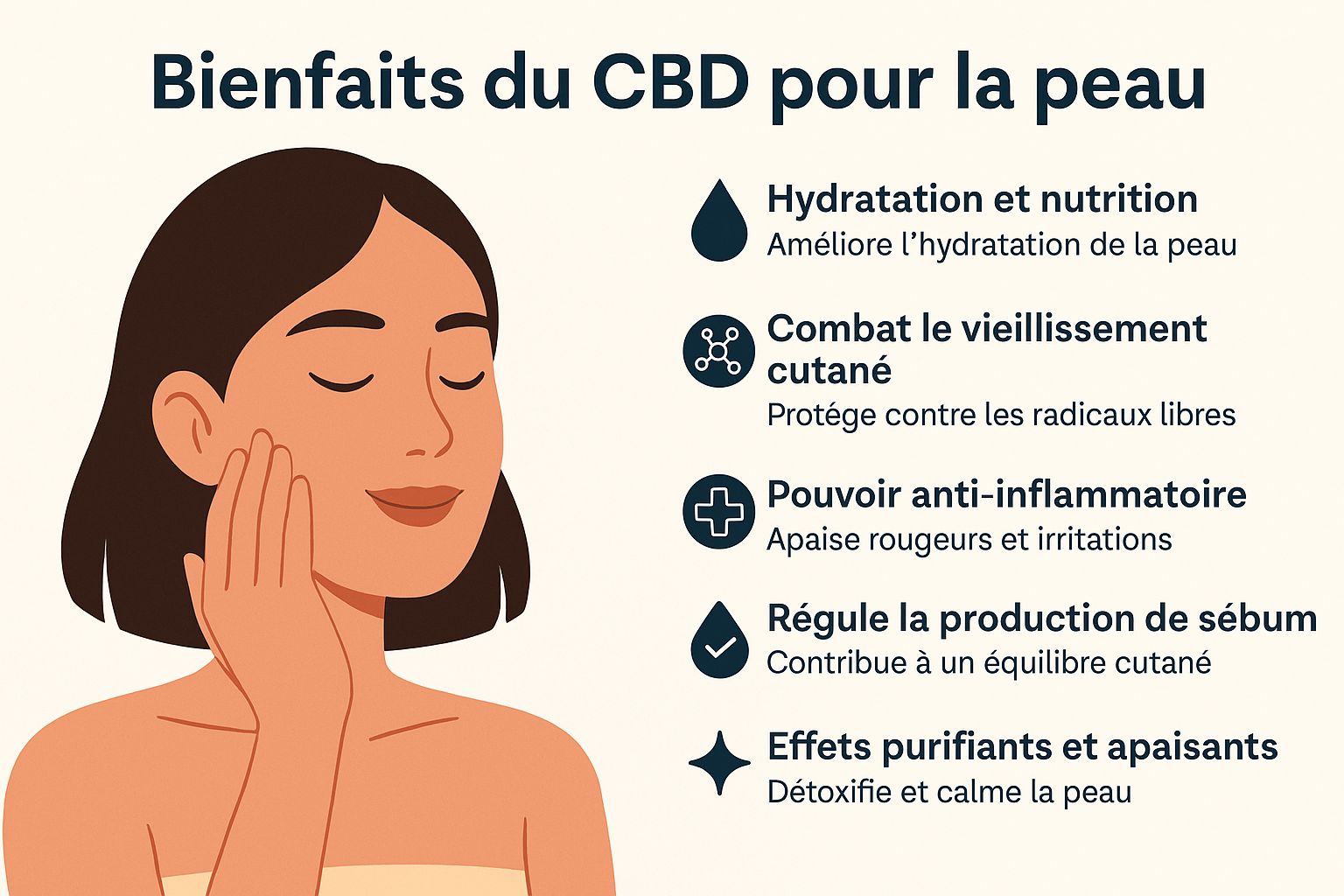 Le CBD pour la peau : un allié inattendu, mais redoutable
