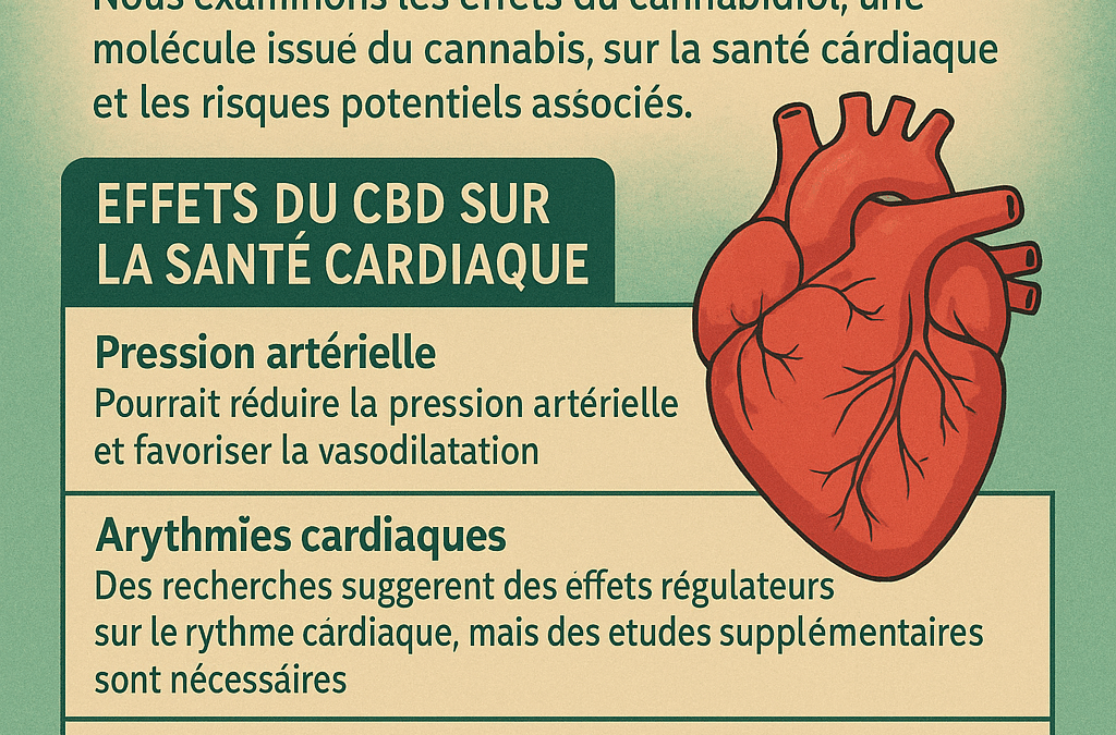 Le CBD est-il dangereux pour le cœur ? Ce que dit vraiment la science