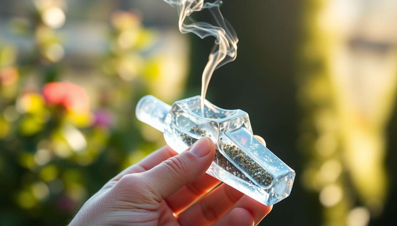 Comment fumer de la weed avec le Frost Pipe, une pipe en glaçon ?