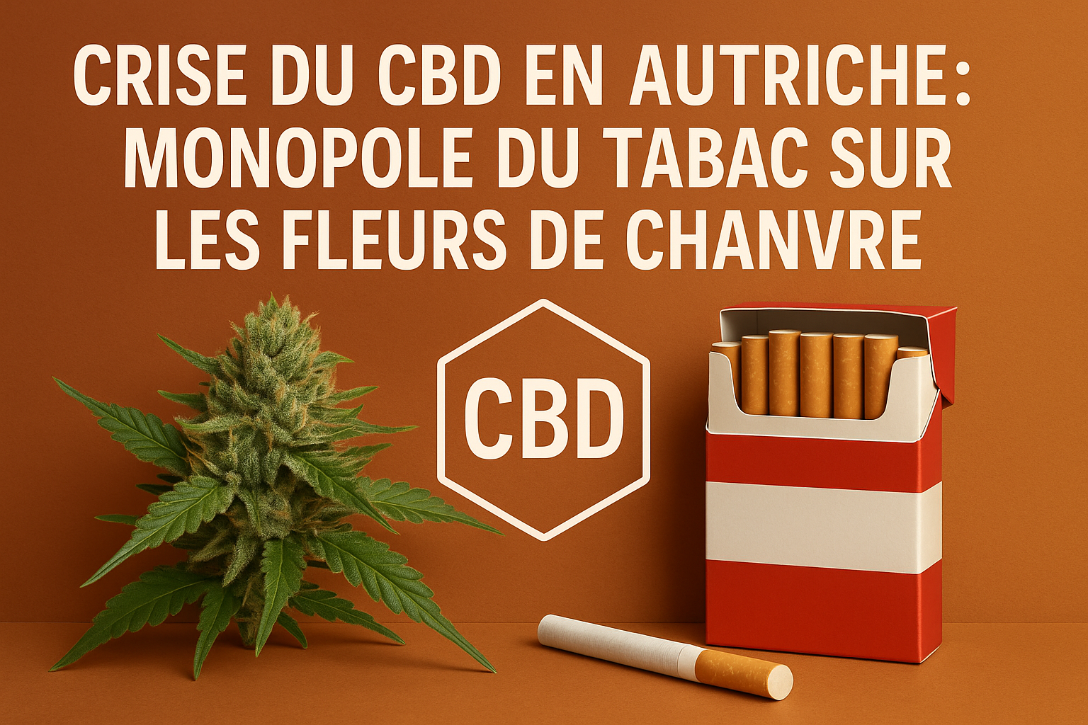 Crise du CBD en Autriche : fleurs de chanvre interdites hors des bureaux de tabac