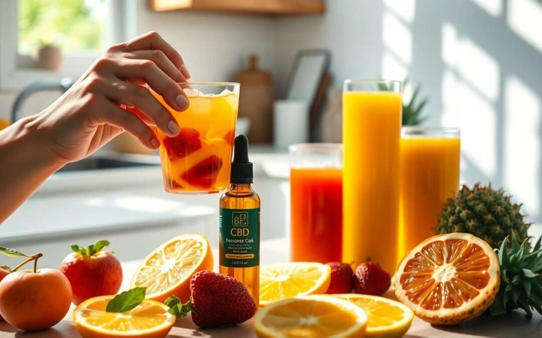 CBD et Jus de Fruits : bienfaits et Recettes