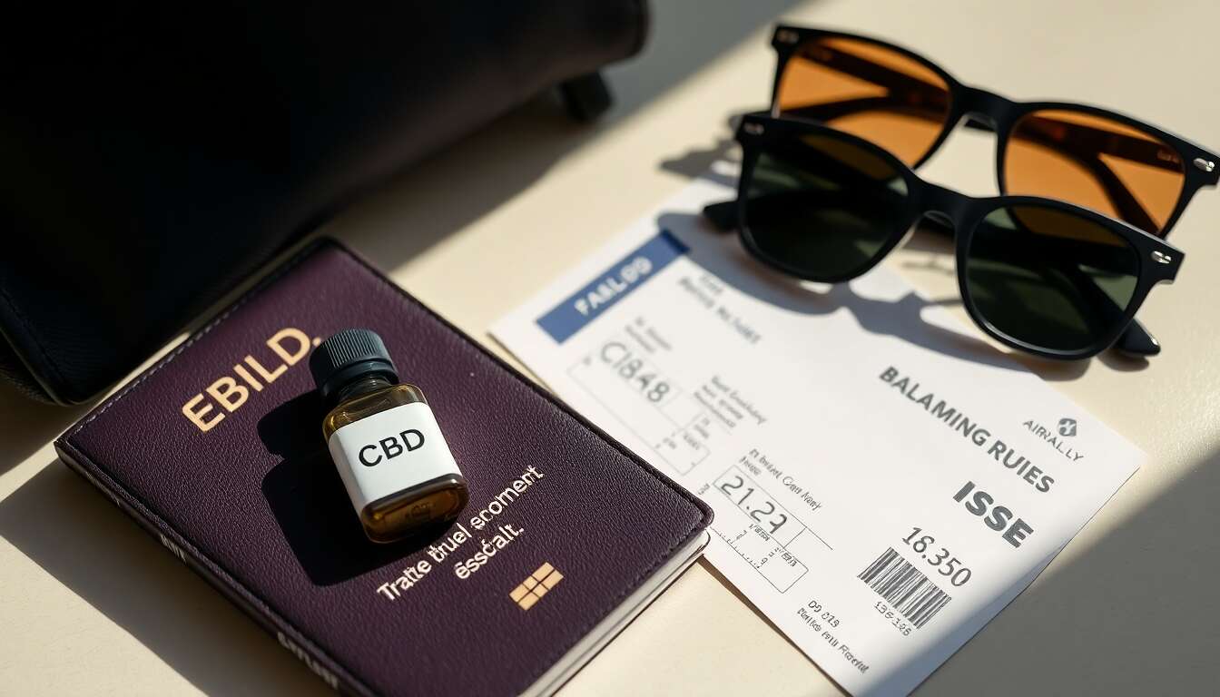 Voyager avec du CBD : règles douanières et conseils pratiques