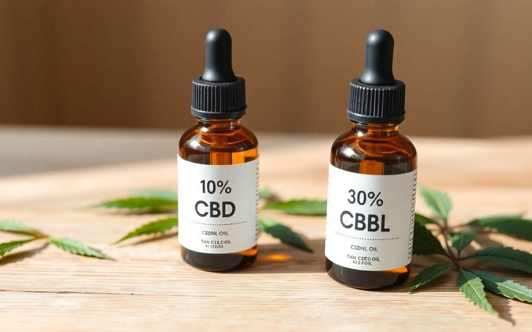Concentrations d’Huile de CBD : que Choisir entre 10% et 30% ?