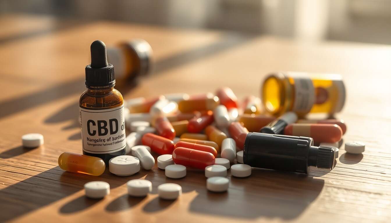 Mélanger CBD et médicaments : quels risques ?