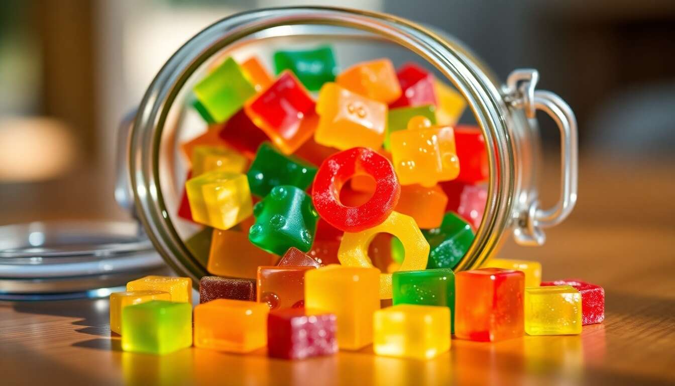 Le succès des bonbons au CBD : les gummies
