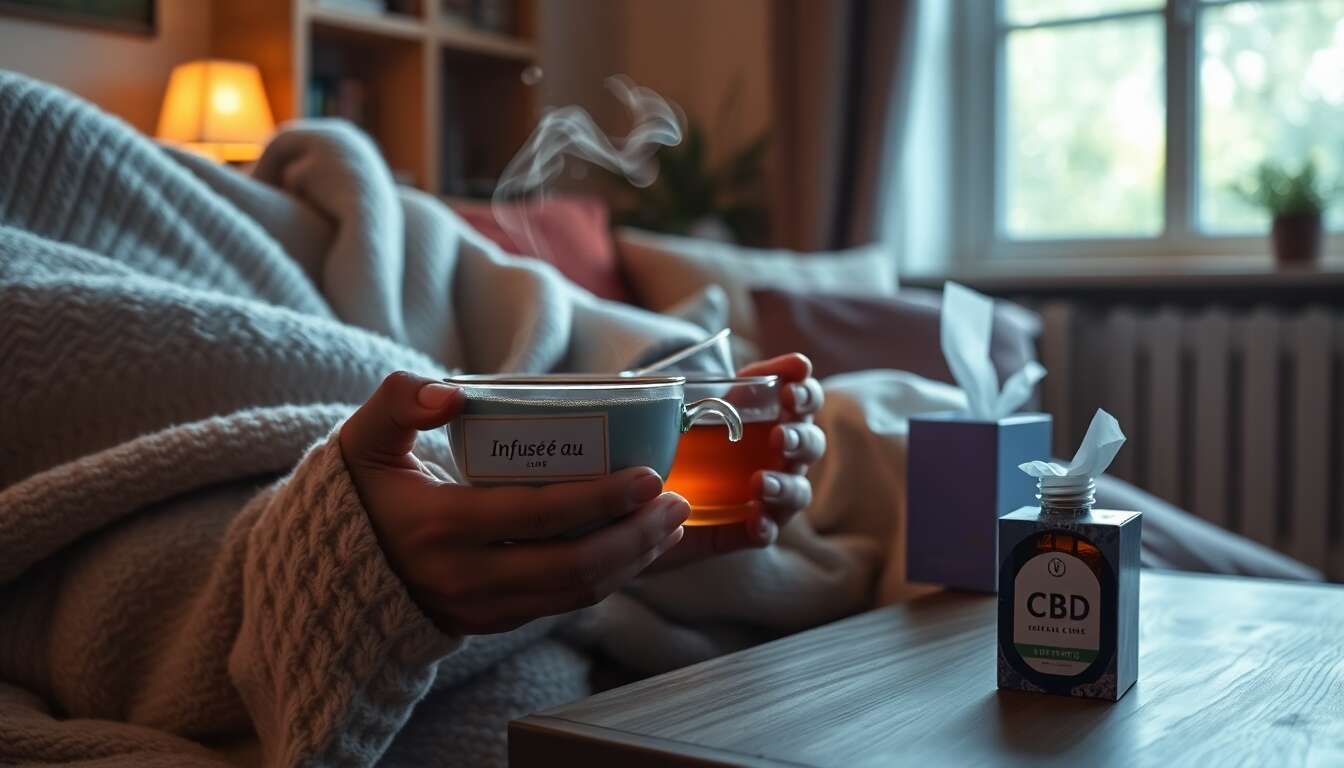 Soulager le rhume avec le CBD : méthode naturelle efficace