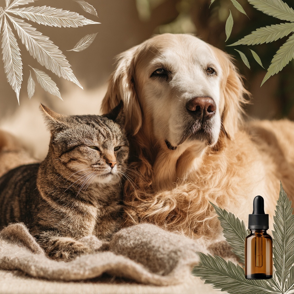 CBD et vieillesse chez les animaux : comment améliorer leur confort de vie ?